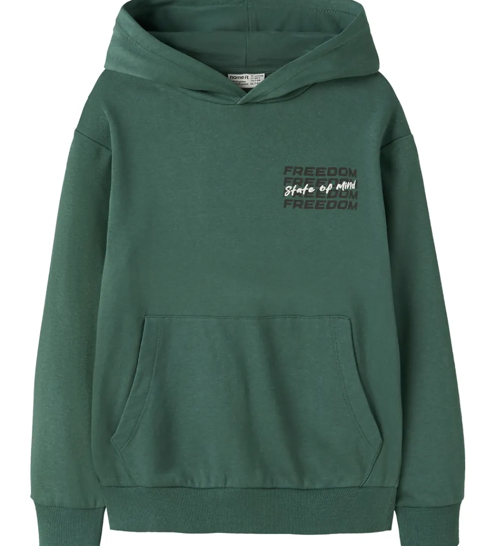Sweatshirt - NkmSteve - Bistro Green|Name It Sale