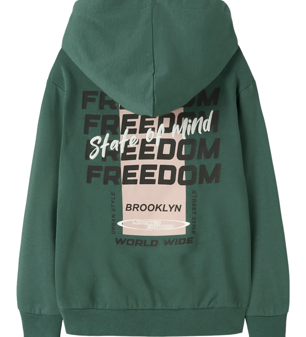 Sweatshirt - NkmSteve - Bistro Green|Name It Sale