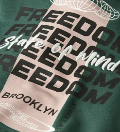 Sweatshirt - NkmSteve - Bistro Green|Name It Sale