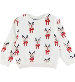 Sweatshirt - NmfRomia - Cloud Dancer|Name It Sale