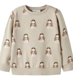 Sweatshirt - NmfRonesse - Peyote|Name It Clearance