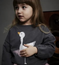 Sweatshirt - NmfSwana - Lava Smoke|Name It Online