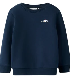 Sweatshirt - NmmOpa - Navy Blazer|Name It Hot