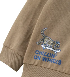 Sweatshirt - NmmOrling - Roasted Cashew|Name It Outlet