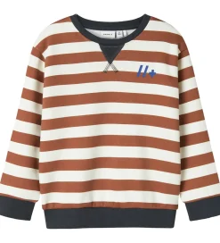 Sweatshirt - NmmOvillo - Carob Brown|Name It Outlet