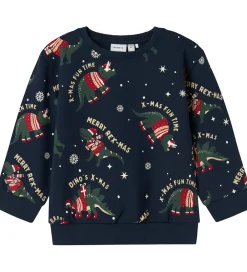 Sweatshirt - NmmRoka - Navy Blazer|Name It Online