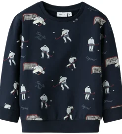 Sweatshirt - NmmSofus - Navy Blazer|Name It Discount