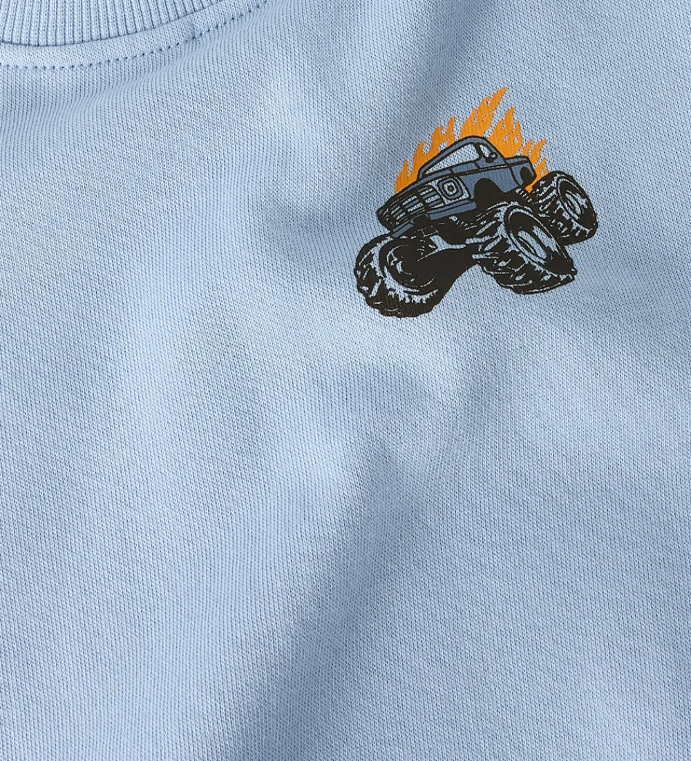 Sweatshirt - Nmmvildar - Kentucky Blue/Monstertruck|Name It Discount