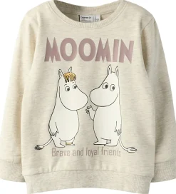Sweatshirt - NmnSloli - Moomin - Peyote Melange|Name It New