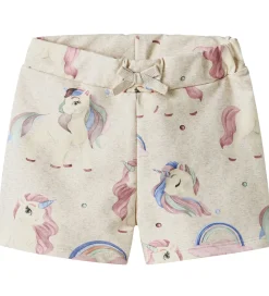 Sweatshorts - NmfDarlinga - Peyote Melange|Name It Outlet