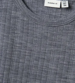 Tanktop - Uld - NkmWang - Folkstone Gray|Name It Clearance