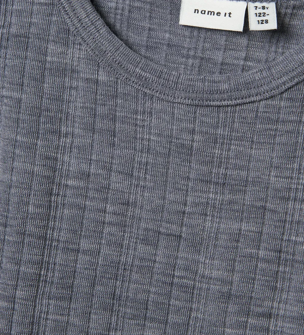 Tanktop - Uld - NkmWang - Folkstone Gray|Name It Clearance
