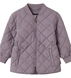 Termojakke - NmfMarlin - Quilt - Gray Ridge|Name It Best