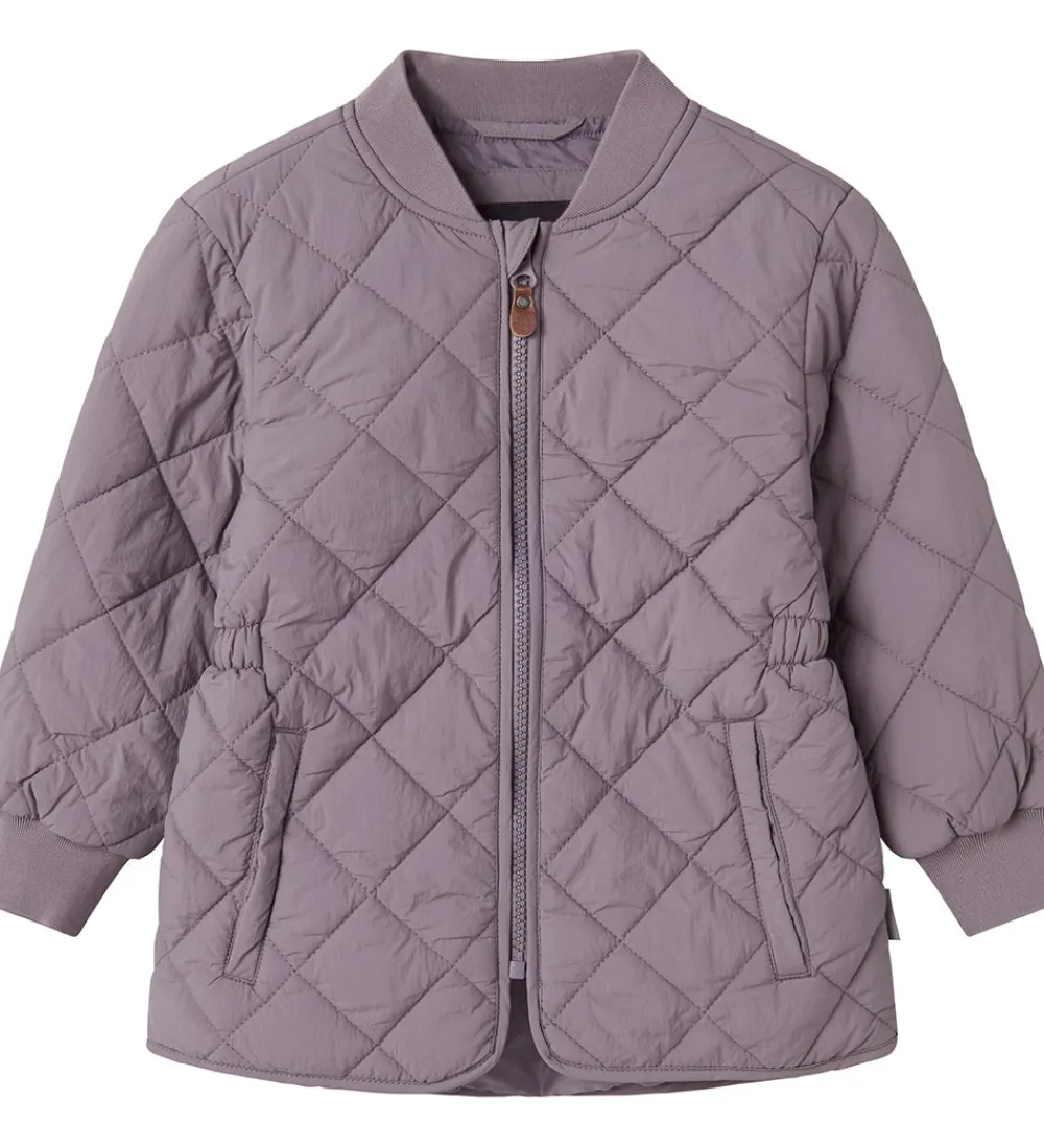 Termojakke - NmfMarlin - Quilt - Gray Ridge|Name It Best