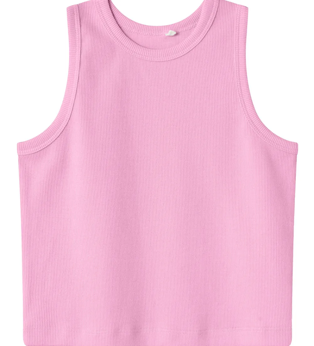 Top - Crop - Rib - Noos - NkfNakal - Pink Frosting|Name It Best
