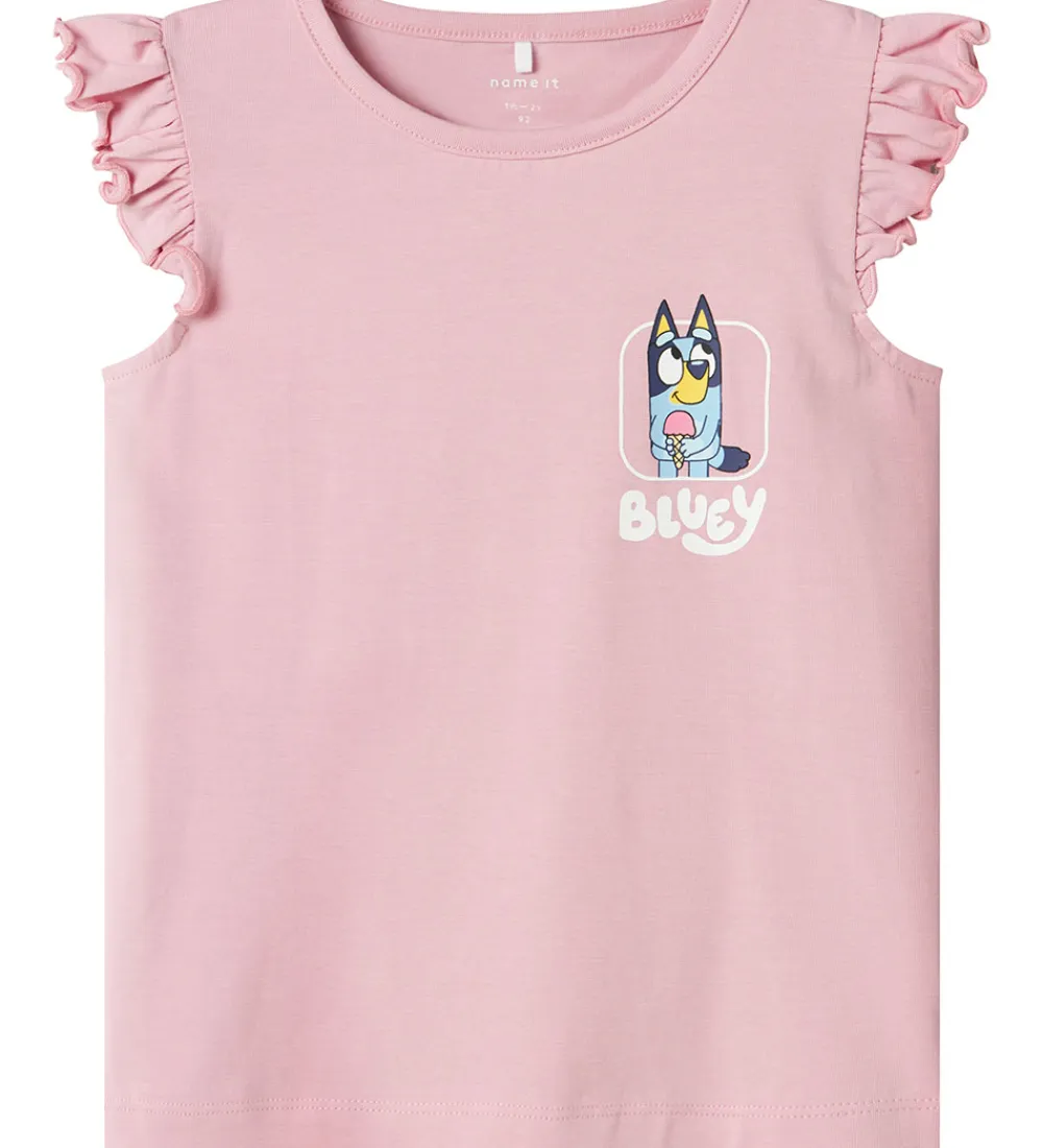 Top - NmfMuru - Bluey - Cameo Pink|Name It Online