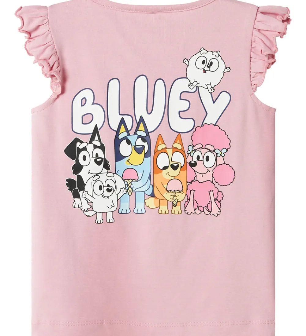 Top - NmfMuru - Bluey - Cameo Pink|Name It Online