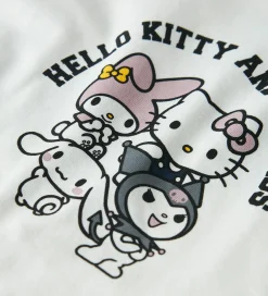 T-shirt - NkfOda - Hello Kitty - Cloud Dancer|Name It Outlet