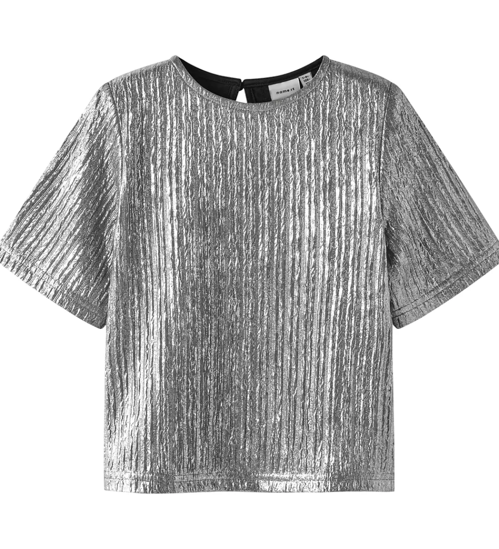 T-shirt - NkfReneing - Silver|Name It Sale