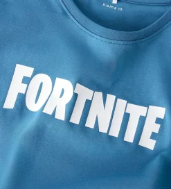 T-shirt - NkmJunior - Fortnite - Vallarta Blue|Name It Online
