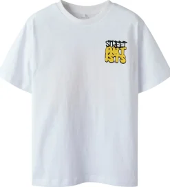 T-shirt - NkmKillian - Bright White/Street Art|Name It Best