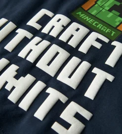 T-shirt - NkmNels - Minecraft - Navy Blazer|Name It Outlet
