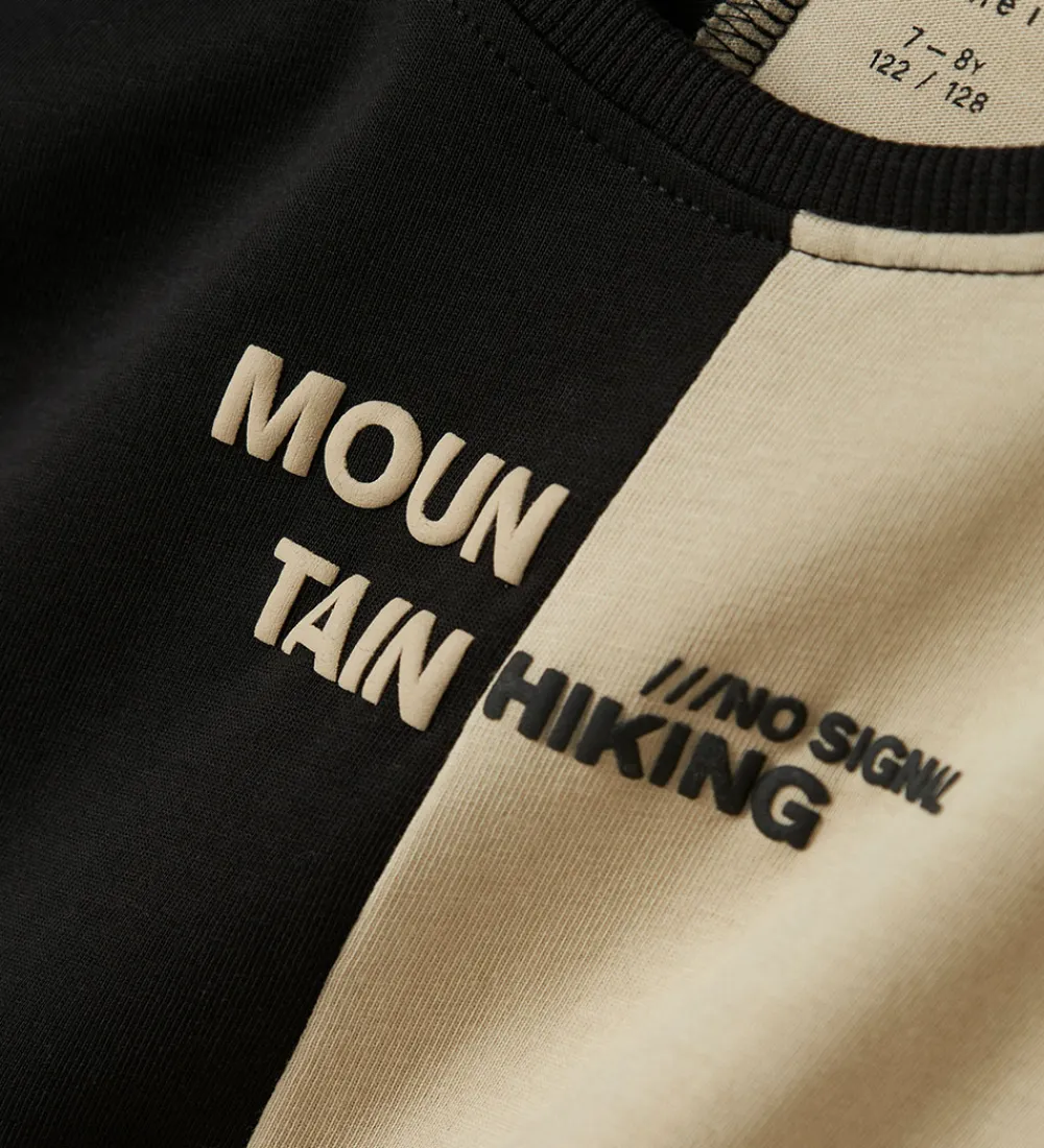 T-shirt - NkmOzzi - Sort/Beige|Name It Online