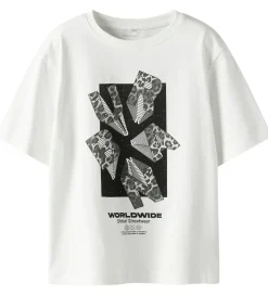 T-shirt - NkmRon - Cloud Dancer|Name It Sale