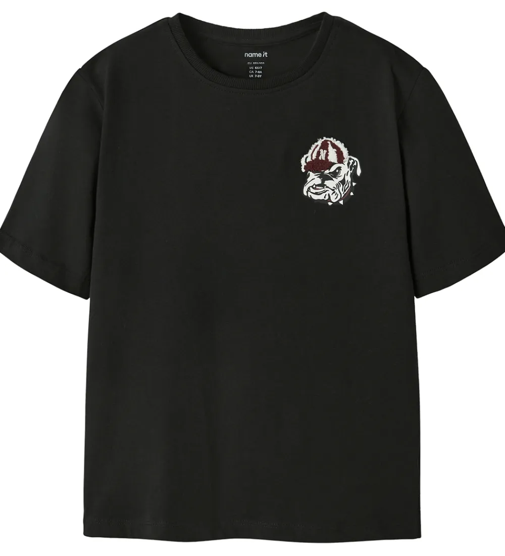 T-shirt - NkmSato - Black|Name It New