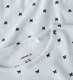 T-shirt - Rib - NkfKarlia - Xenon Blue|Name It New