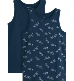 Undertrøje - Noos - NkmTank - 2-pak - Titan|Name It Clearance