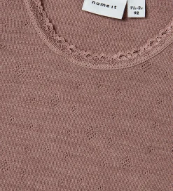 Undertrøje - Uld - Hulmønster - NmfWang - Antler|Name It Best