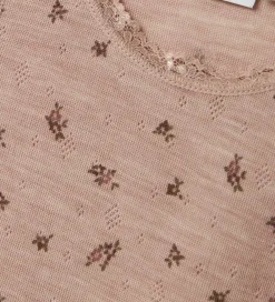 Undertrøje - Uld - Hulmønster - NmfWang - Shadow Gray/Sm|Name It New