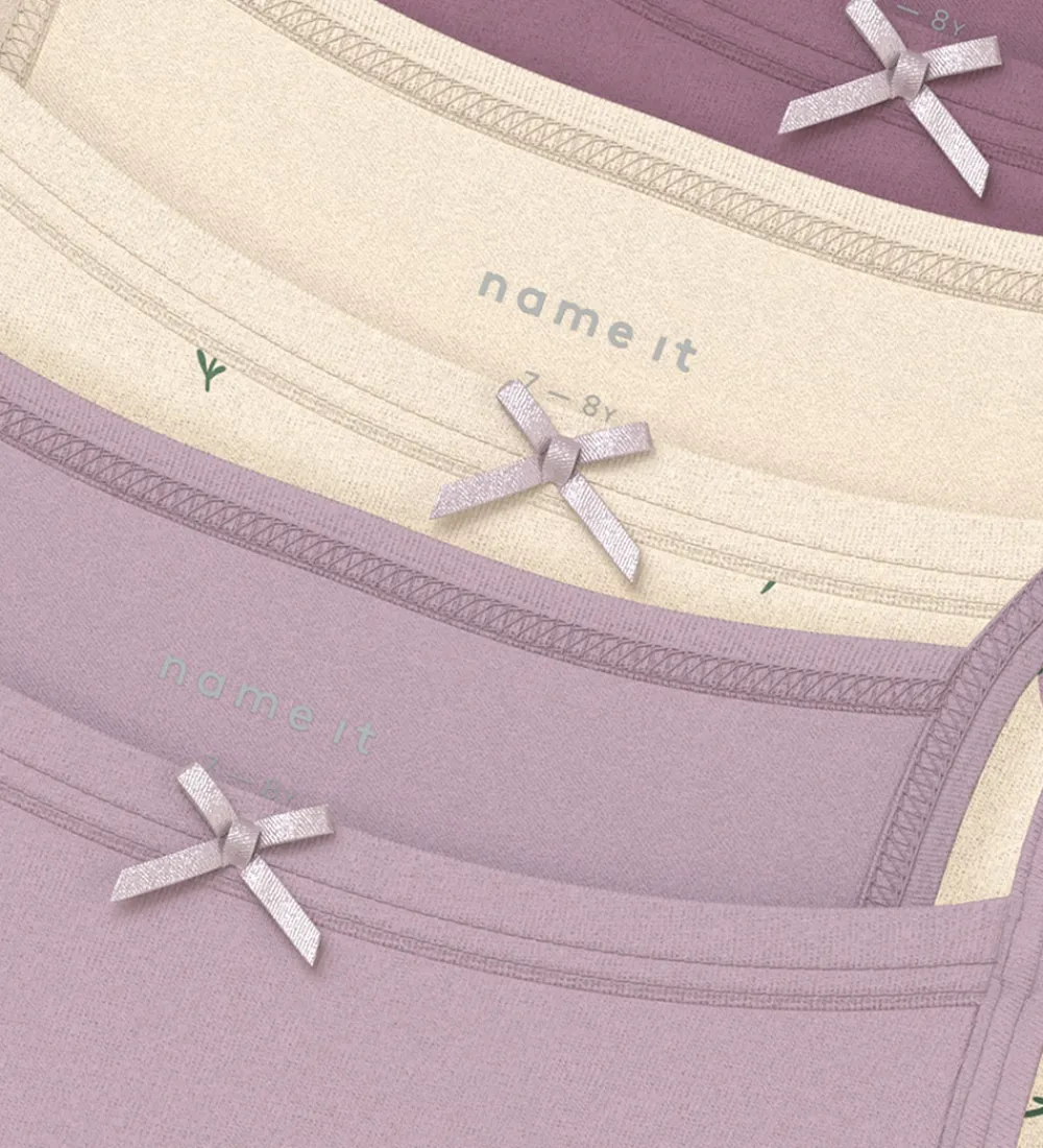 Undertrøjer - Noos - 4-pak - Buttercream|Name It New