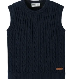 Vest - Strik - NmmRoman - Navy Blazer|Name It Outlet