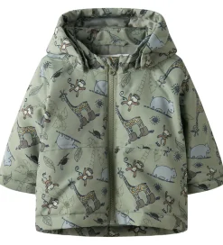 Vinterjakke - NbmMax - Shadow/Jungle|Name It Best