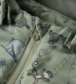 Vinterjakke - NbmMax - Shadow/Jungle|Name It Best