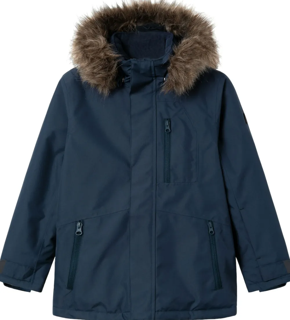 Vinterjakke - NkmSnow - Noos - Dark Sapphire|Name It Discount