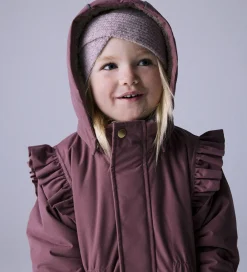 Vinterjakke - NmfSnow05 - Rose Brown m. Flæser|Name It Discount