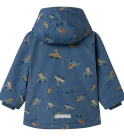 Vinterjakke - Noos - NmmMax - Vintage Indigo/Dino Car|Name It Best