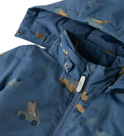 Vinterjakke - Noos - NmmMax - Vintage Indigo/Dino Car|Name It Best