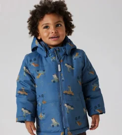 Vinterjakke - Noos - NmmMax - Vintage Indigo/Dino Car|Name It Best