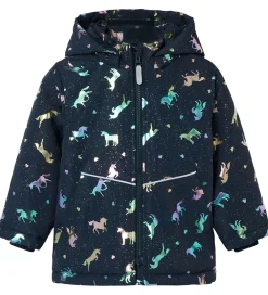 Vinterjakke - Noos - NmfMaxi - Dark Sapphire/Unicorn|Name It Sale