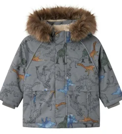 Vinterjakke - Noos - NmmSnow05 - Mockingbird/Dinosaur|Name It Online