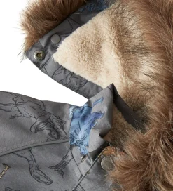 Vinterjakke - Noos - NmmSnow05 - Mockingbird/Dinosaur|Name It Online