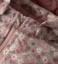 Name Vinterjakke - NbfMaxi - Woodrose/FLOWER|Name It Online