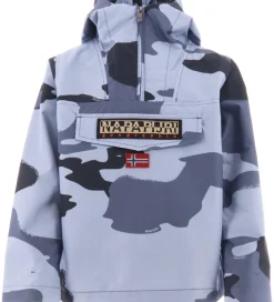 Sommerjakke - Rainforest Anorak - Blue Camouflage|Napapijri Hot