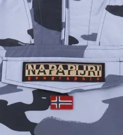 Sommerjakke - Rainforest Anorak - Blue Camouflage|Napapijri Hot