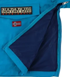 Sommerjakke - Rainforest Anorak - Mykonos Blue|Napapijri Sale