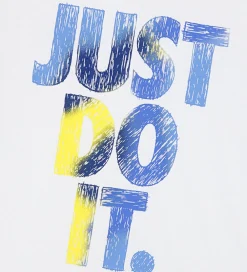 Bluse - Hvid m. Print|Nike Sale